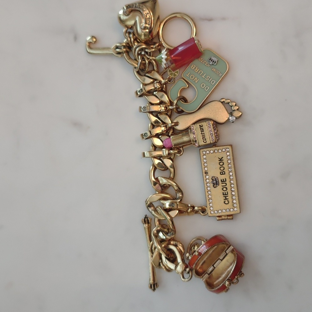 Juicy couture charm bracelet